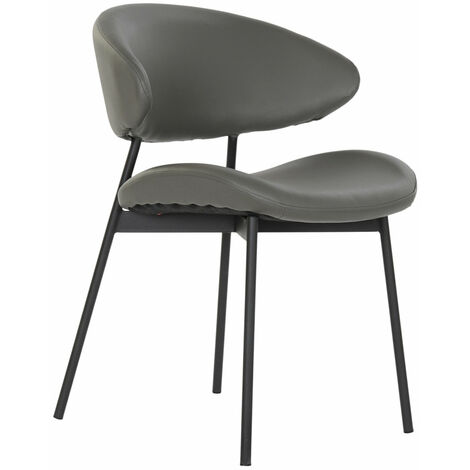 PU Metal Stuhl 57x57x777 graues PU -Metallmaterial Multicolor -Farbfamilienstühle und Stühle Details (1/5)