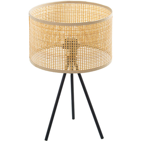 TISCHLAMPE AUS METALL/WEID 1XE27 MAX40W NICHT INBEGRIFFEN °25X40CM BILDSCHIRM °25X14,5CMfür alle Stile, um dem Zuhause eine Note zu verleihen (1/5)