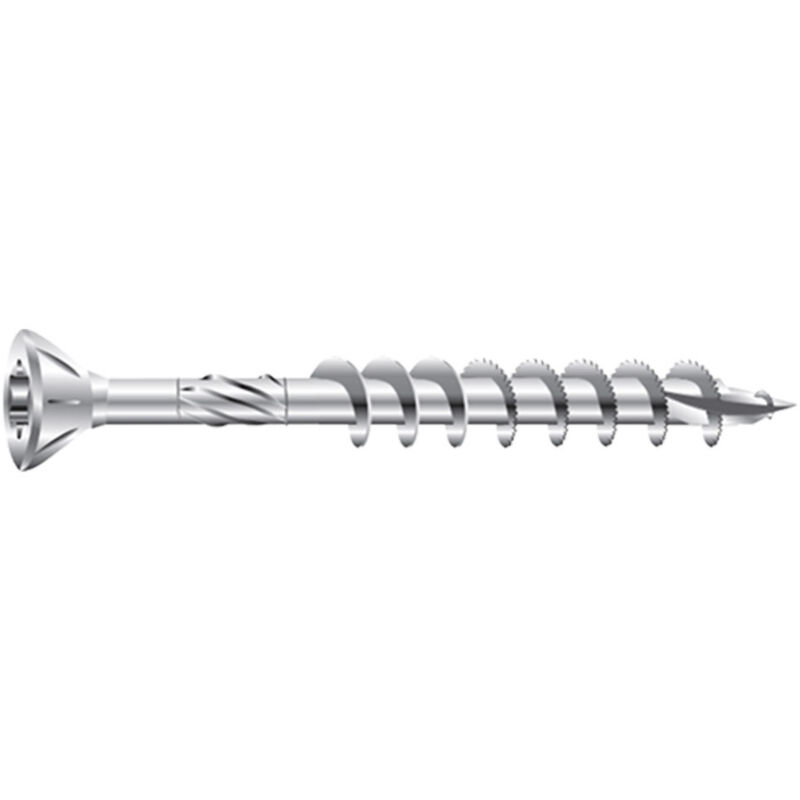 Vis terrasse 5 X 50mm tête réduite inox A2 à l'unité - Viswood