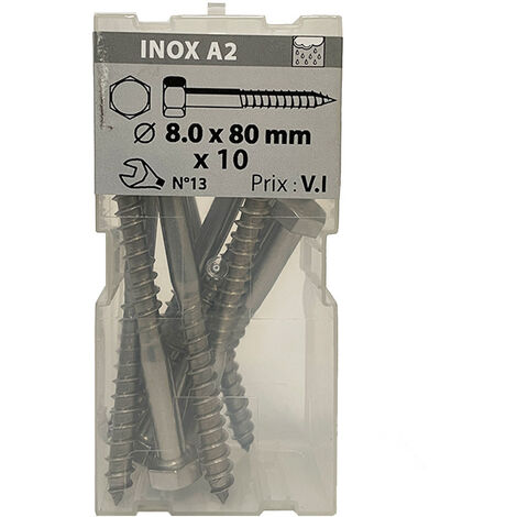 Vis Hexagonale Reyher X 80 Mm – Filetage M22, Acier 8.8, Fabrication Allemande, Référence 004762080000220080