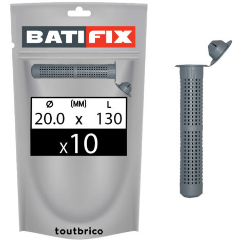 Pack de 10 Tamis à cone centreur BATIFIX - diamètre 20 x 130mm