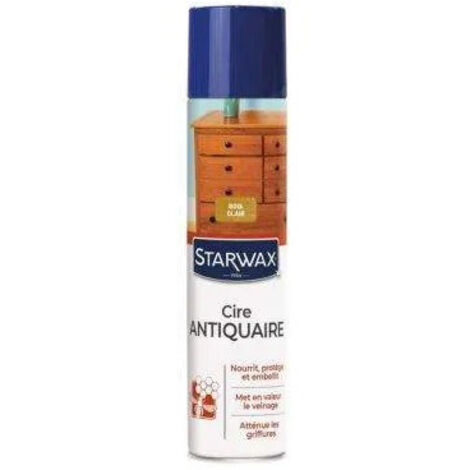Cire Antiquaire Aerosol Bois Beige  300ml - Starwax (1/7)