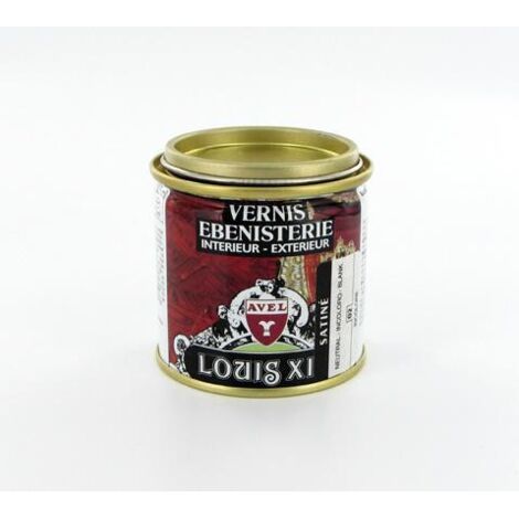 Vernis bois satiné incolore 250ml – Monocomposant résines polyuréthanes – Résistant aux rayures et UV – Application facile au pinceau ou pistolet – Avel