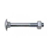 100 boulons TRCC 10 x 30mm zingué - Viswood