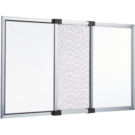 Zanzariere Estensibili Alluminio Anodizzato 40x50H cm