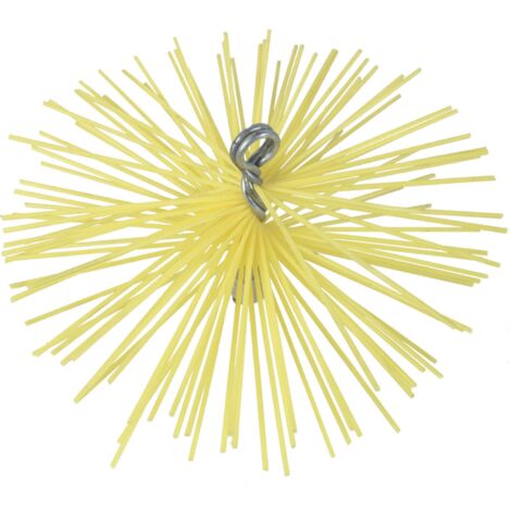 RIBIMEX PRFUTR250 Scovolo Rotondo Nylon, 250 mm
