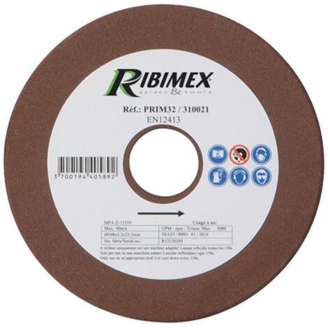 Mola per elettroaffilatoio 108x3,2 mm foro 23 per affilatura catene motosega