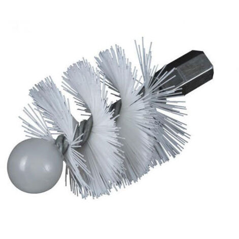 SCOVOLO NYLON RICAMBIO PULIZIA TUBI CANNA FUMARIA STUFA PELLET CAMINO 31011V D.100 (31012)