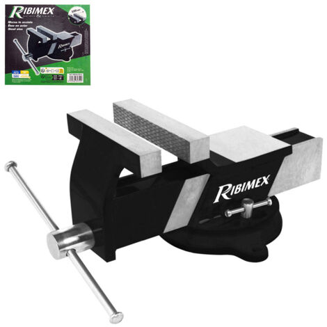 RIBIMEX PRETAU100/A Morsa da banco 100 mm in Acciaio