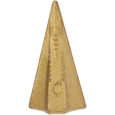 RIBIMEX - PRCOIN23ECLA - Cuneo in acciaio a forma diamantata - 2.3 kg