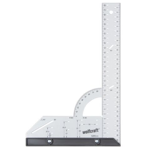 Wolfcraft 5205000 Squadra fissa da officina 200 x 300 mm