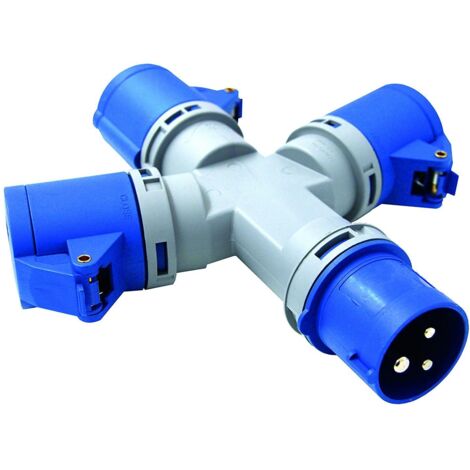 ADATTATORE INDUSTRIALE MULTIPLO FIG.9 ELECTRALINE 3PMARK PZ 1,0