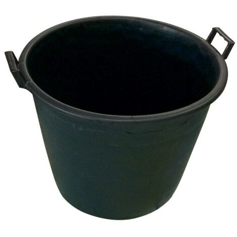 Bidone per Macerie in Pvc Nero   55cm 65 litri colore Nero 2 Manici