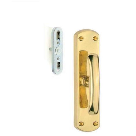 Cremonese Capri Maniglia  Per Infissi Legno Con Fori Ottone  Balcone Finestra