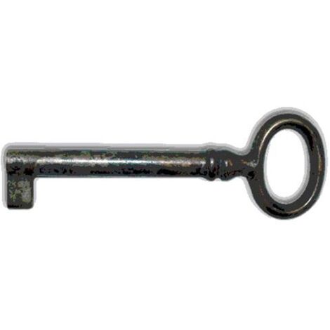 Chiave Mobili Antichi Antichizzata Metal Style ARTE POVERA Ottone 29 mm Restauro