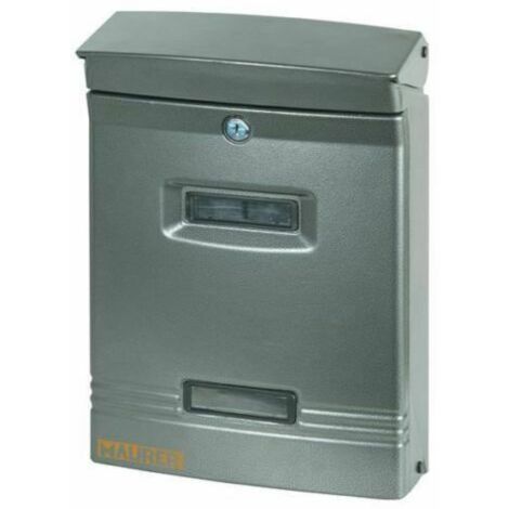 CASSETTA POSTALE MAURER "PONY" ANTRACITE 26X38X11HCM (1/4)