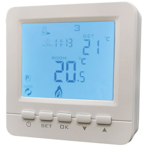 Cronotermostato Digitale Programmabile Settimanale Qubo Bravo 93003113