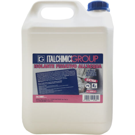 fissativo isolante acrilico Extra 5 lt ancorante vernici per muri e pareti