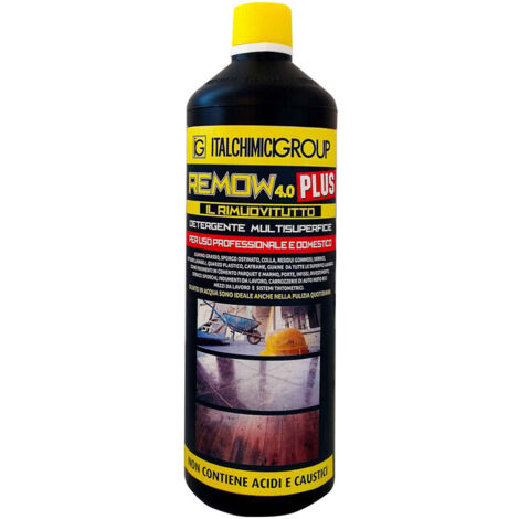 Remow scioglitutto disincrostante liquido 1 litro contro vernici smalti pitture colle