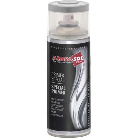 Ambro-Soìl Smalto/Vernice Finiture Speciali 400ml - Ambro-Sol: PRIMER LAMIERE ZINCATE