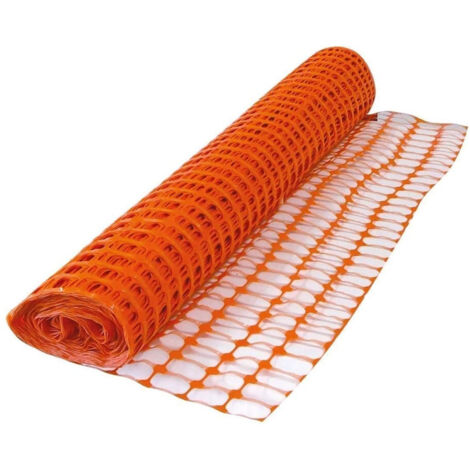 RETE CANTIERE ARANCIO H180CM 50MT MAURER