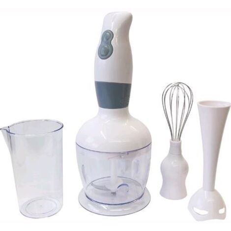 FRULLATORE ad IMMERSIONE con Bicchiere 0,5 Lt Frusta ed Eliche MAURER 250-300W