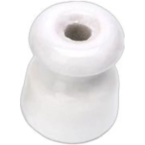 isolatore porcellana ceramica cavi trecciati diametro 18mm cavo treccia nottolino