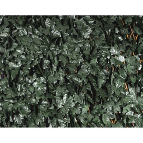 Traliccio estensibile in legno 2x1 mt con foglie mod. Salibury Verde Scuro (1/4)