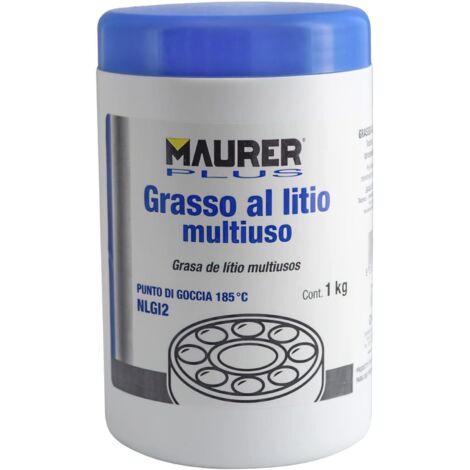 GRASSO AL LITIO UNIVERSALE MAURER PLUS 1KG BARATTOLO