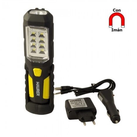 TORCIA BATTERIA RICARICABILE MAURER 8LED (1/2)