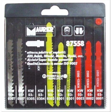 LAMA LAME PER SEGHETTO ALTERNATIVO LEGNO FERRO PLASTICA ALLUMINIO BOSCH (1/2)