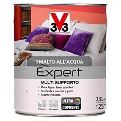 Smalto multisupporto v33 expert lt 0,50 bianco avorio
