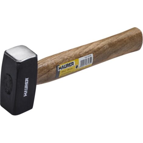 Mazzetta per Muratore 800 Gr con Manico in Legno Maurer