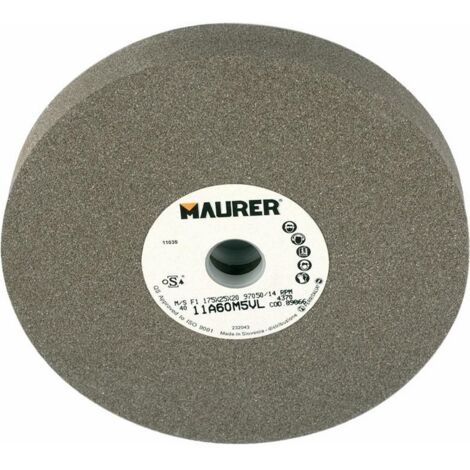 Mola Abrasiva al Corindone Misura 150X20X16 mm Grana 80 Maurer