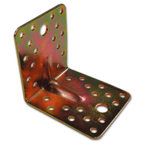 PIASTRA PER TRAVI PIEGATA 85X85MM L 65MM NERVATA TROPICALIZZATA