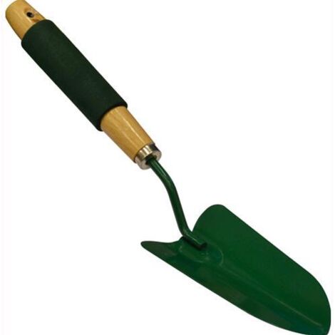 TRAPIANTATORE LARGO con MANICO in LEGNO e SPUGNA 37x8,3 cm PAPILLON