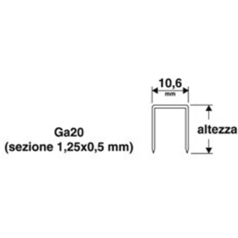 PUNTI 1000 PZ 6 MM