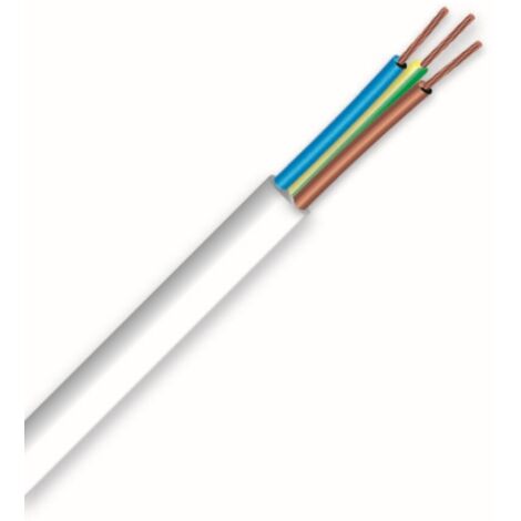 Cavo h05vv-f 3g2,5 mt 10 bianco - electraline (1/2)