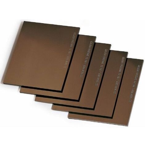 Sacit Vetro Inattinico colore Oro per Maschera Protane Speculare 75X98 mm