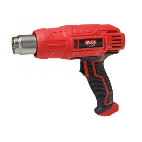 Pistola termica p2001 sverniciatore 1000/2000w termosoffiatore valex 1352016