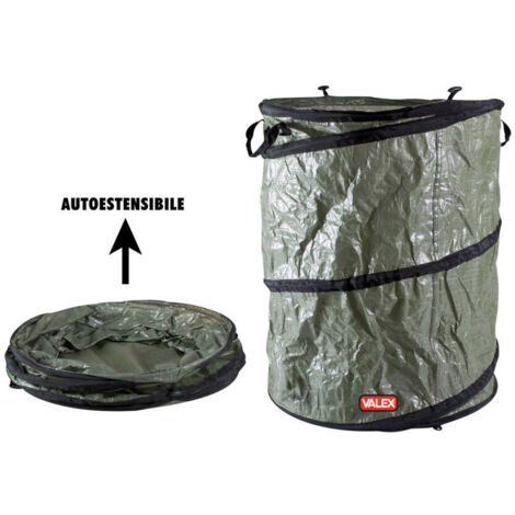 Valex contenitore per foglie da giardino 160l diametro 550mm 1489041 (1/2)