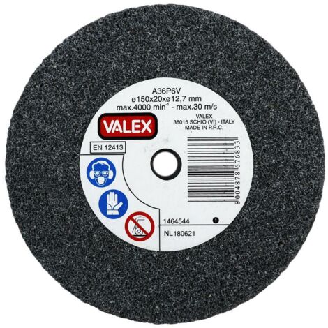 Mola abrasiva 200 x 40 x 25 gr 100 valex
