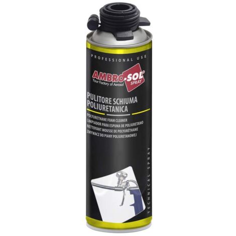 Bomboletta ambro-sol - p302 pulitore schiuma poliuretanica rimuove residui