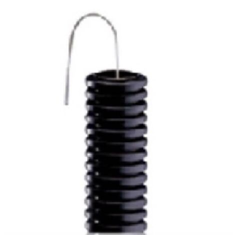 Electraline corrugato diametro 25 con tirafilo nero 25mt 60612