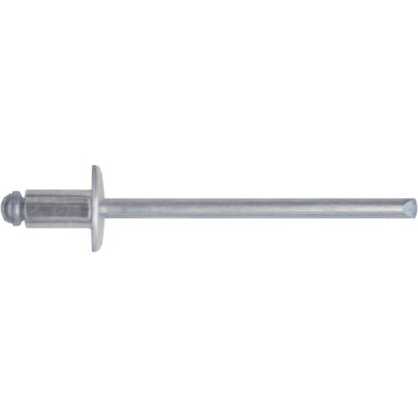 RIVETTO A STRAPPO IN ALLUMINIO 3,0 x 10 cf. 100 pz
