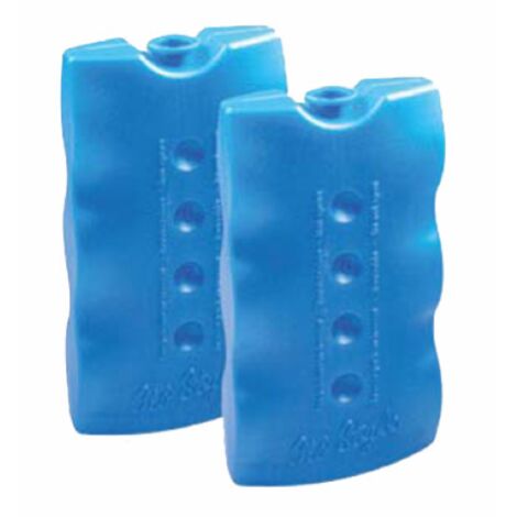 Mattonelle di ghiaccio sintetico 400 gr in gel atossico per frigo borsa termica ghiaccioli