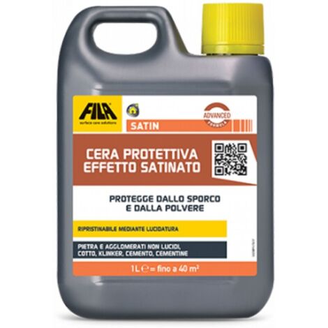 CERA PER PIETRA E COTTO SATINATA FILA SATIN 1LT
