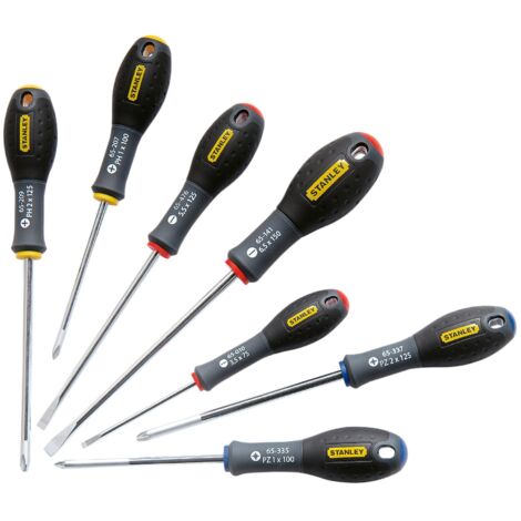 STANLEY Cacciaviti, Std - Str - Ph - Pozi, Set di 7 pz (1/5)