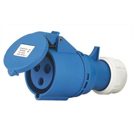 PRESA INDUSTR. CEE MAURER PLUS 220V 16A 2P+T IP44 (1/2)