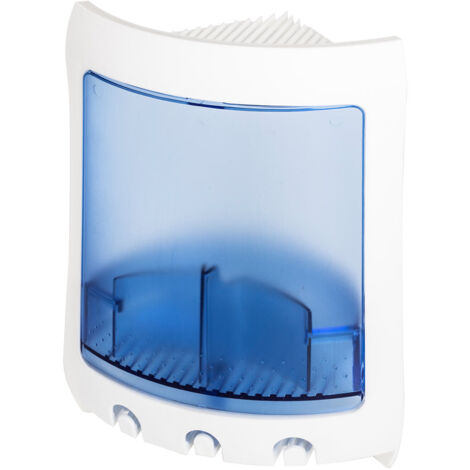 ANGOLARE PER DOCCIA 'LOOP' cm 30 x 37 x 19 - bianco/azzurro (1/3)